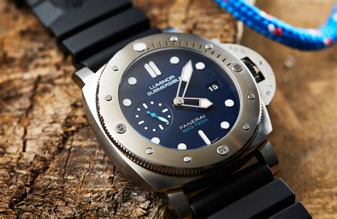 panerai bmg tech submersible|More.